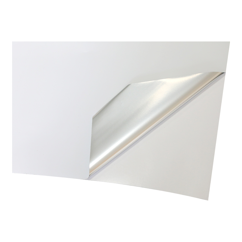 Scannán PET Aluminized Matt White 25um