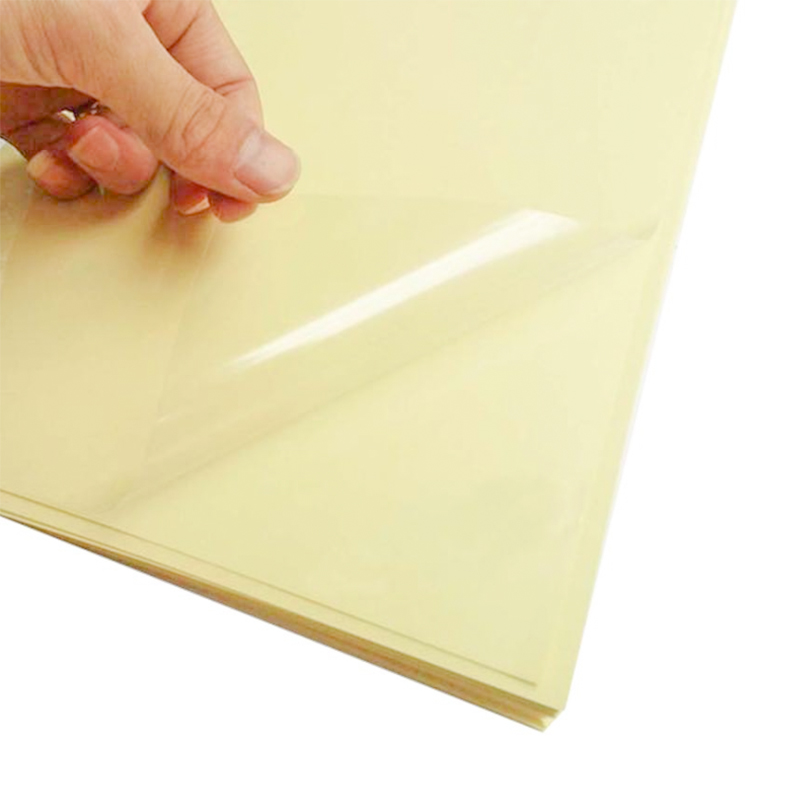 50um Greamachán UV Scannán Trédhearcach PET Le Liner Bán Gloine