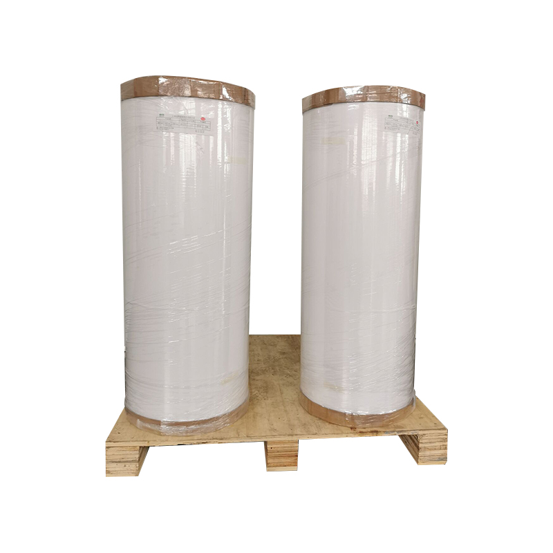 75um Bán Vinyl Yupo PP/ Greamachán Tuaslagóir / Línéar Gloine Bán 60g