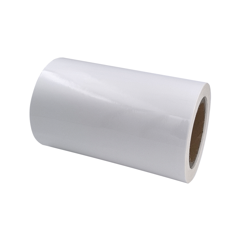 Ábhar Lipéad PP Bright White 60um