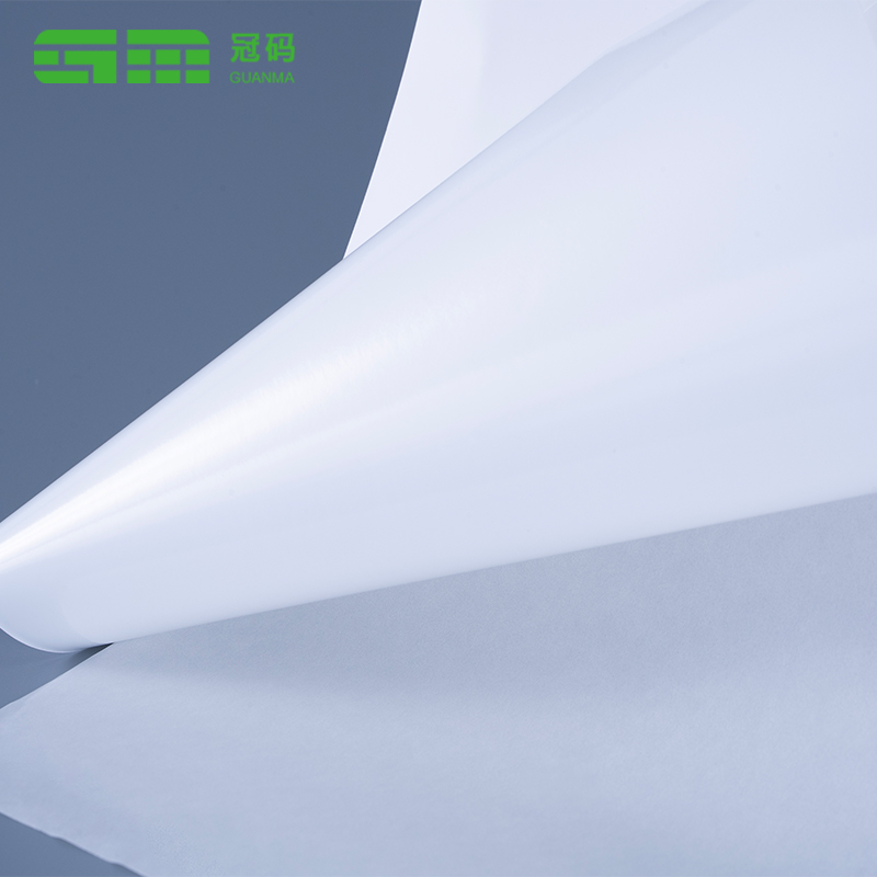 75mic Rolla Lipéad Páipéar Sintéiseach Reoite PP le Greamachán Reoite