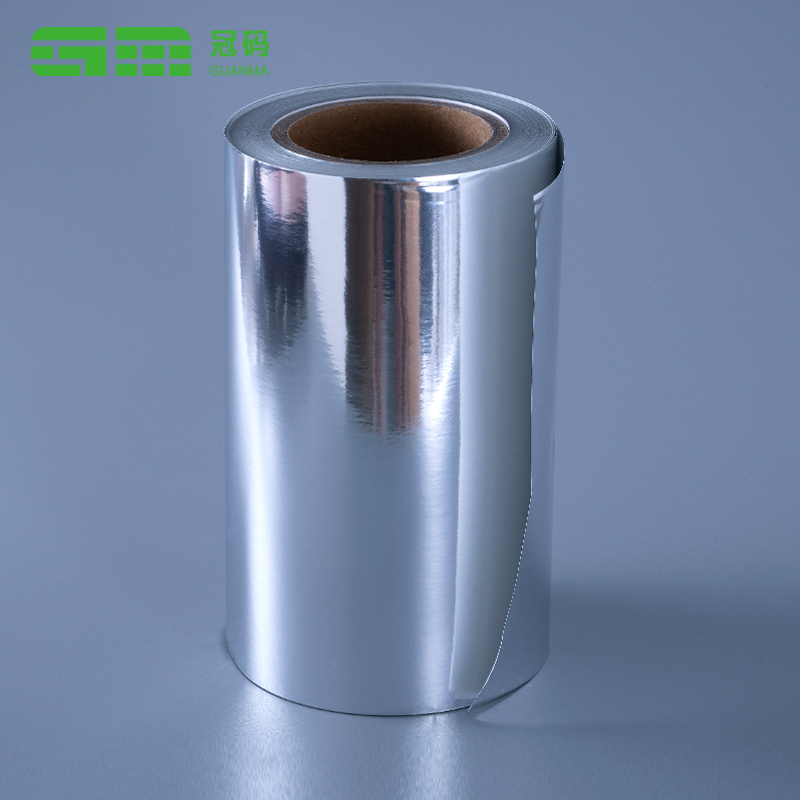 Rolla Jumbo Páipéar Greamaitheacha Féin Ghreamaitheacha 50mic Silver PP le Gliú na mBonn