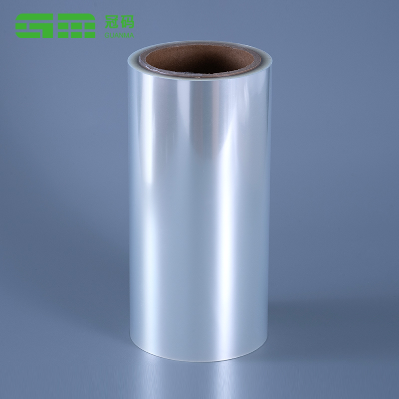 Ábhar Lipéad Polapróipiléine Trédhearcach 50mic Scannán PP Féin Ghreamaitheach le Greamachán Inbhainte