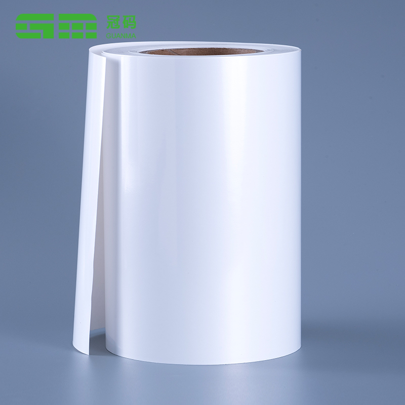 60mic Bán Snasta Bán PP Lipéid Féinghreamaitheach Rolla jumbo páipéir le greamaitheach inbhainte