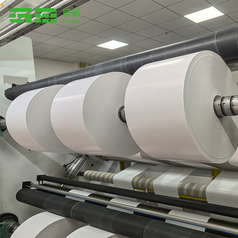 Páipéar pp Sintéiseach Matt White Lipéad Pacáistithe Bia Greamaitheacha Reoite